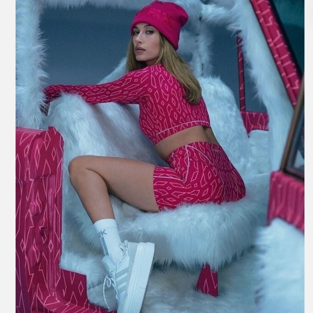 Adidas X Beyonce Ivy Park Monogram Hot Pink Futuristic SET: Xs S